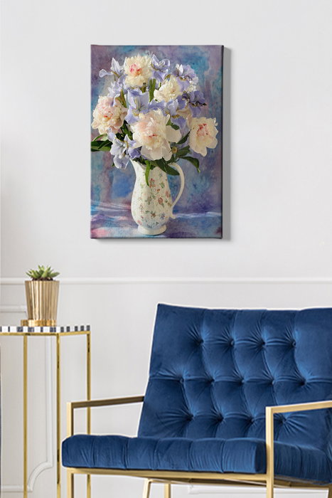 Wallity 94 Lienzo Decorativo 50 x 70 cm con Marco de Madera